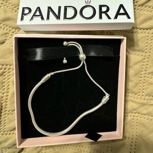 Authentic Pandora Moments Snakechain slider